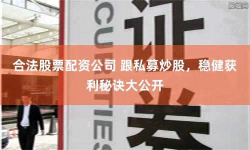 合法股票配资公司 跟私募炒股，稳健获利秘诀大公开